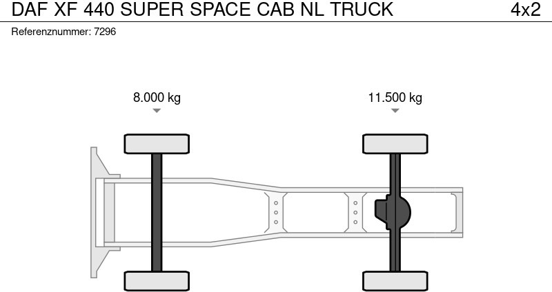 Tracteur routier DAF XF 440 SUPER SPACE CAB NL TRUCK: photos 18 Tracteur routier DAF XF 440 SUPER SPACE CAB NL TRUCK: photos 18