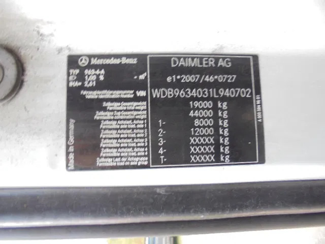 Tracteur routier Mercedes-Benz Actros 1845 LS ADR: photos 16