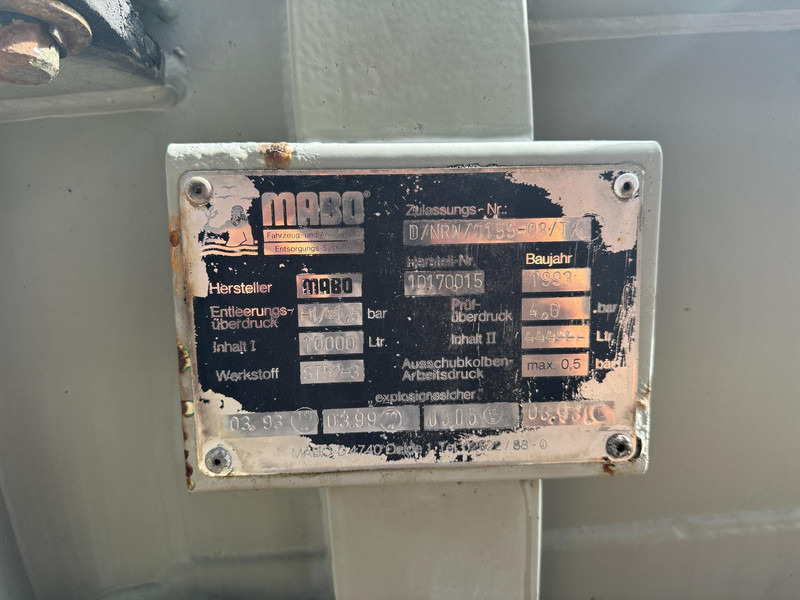 Remorque citerne Muller MABO SAEB 10 Vacuum tank: photos 10