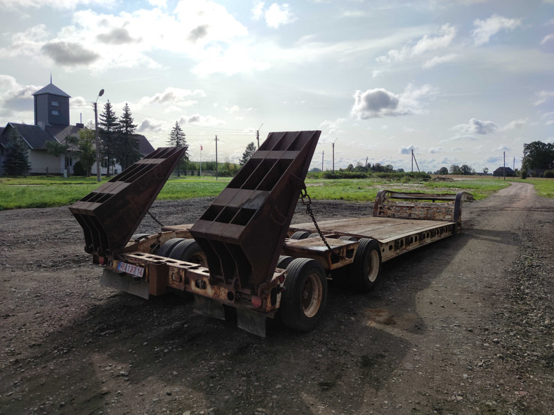 Semi-remorque surbaissé Murray 16 tyre heavy duty low loader: photos 7