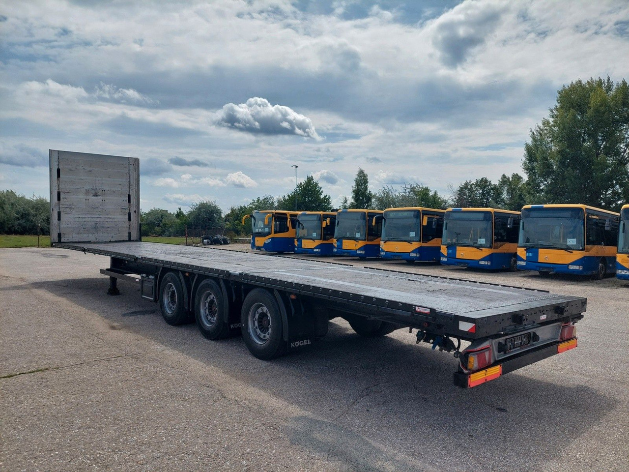 Kögel S24 Mega - Semi-remorque plateau: photos 3 Kögel S24 Mega - Semi-remorque plateau: photos 3