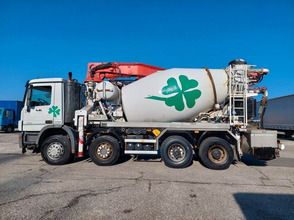 Mercedes-Benz Actros 4141 BB Putzmeister M24-3 Mercedes-Benz Actros 4141 BB Putzmeister M24-3 - Camion malaxeur pompe: photos 5 Mercedes-Benz Actros 4141 BB Putzmeister M24-3 Mercedes-Benz Actros 4141 BB Putzmeister M24-3 - Camion malaxeur pompe: photos 5