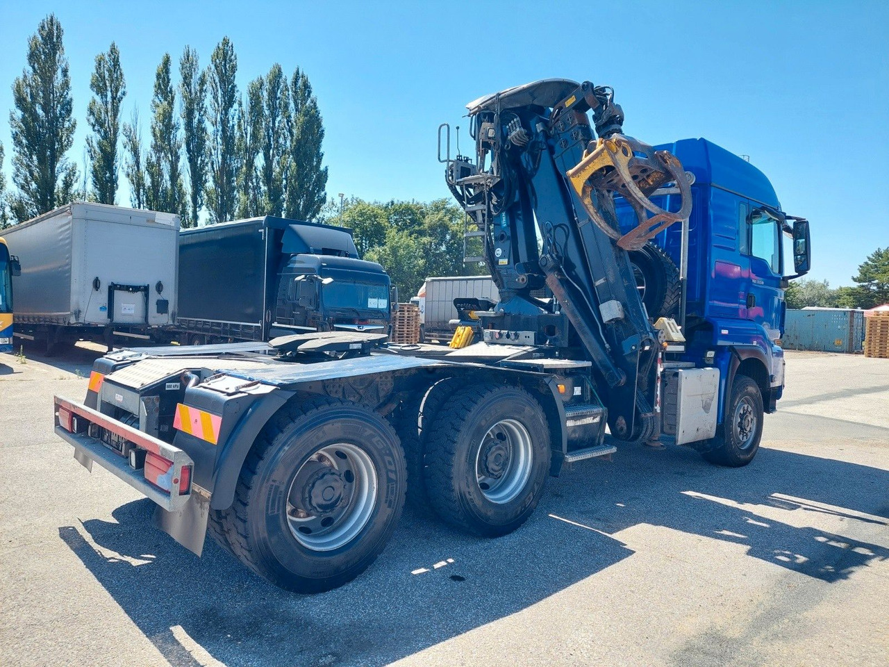 MAN TG3 33.510 6X6 BL KRAN LANGHOLZ Kesla 2117ZT94 - Tracteur routier: photos 4 MAN TG3 33.510 6X6 BL KRAN LANGHOLZ Kesla 2117ZT94 - Tracteur routier: photos 4