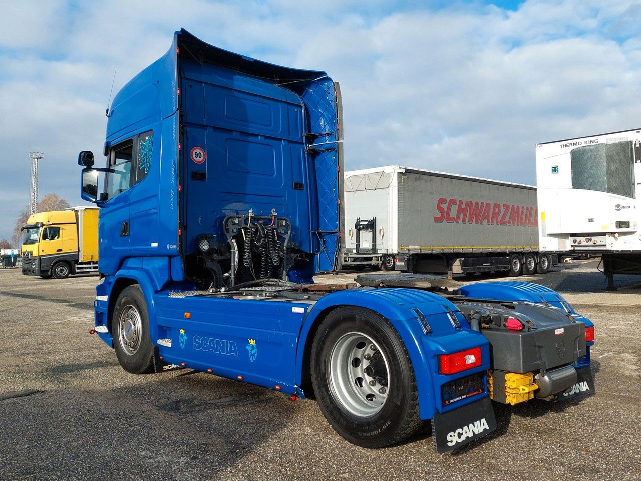 Scania R450 Retarder Luft/Luft Standklima Hydraulik - Tracteur routier: photos 3 Scania R450 Retarder Luft/Luft Standklima Hydraulik - Tracteur routier: photos 3