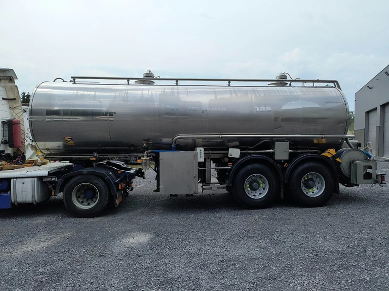Semi-remorque citerne pour transport de lait ETA 25000L INSULATED INOX TANK - 2 COMP: photos 7 Semi-remorque citerne pour transport de lait ETA 25000L INSULATED INOX TANK - 2 COMP: photos 7