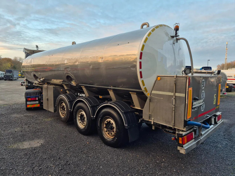 MAISONNEUVE 29000L INSULATED INOX TANK - 1 COMP - HYDRAULIC PUMP - Semi-remorque citerne: photos 3 MAISONNEUVE 29000L INSULATED INOX TANK - 1 COMP - HYDRAULIC PUMP - Semi-remorque citerne: photos 3