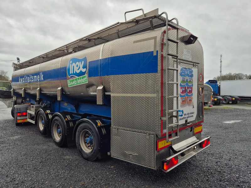 Mafa 30 000L INSULATED INOX TANK - 3 COMP - PUMP - Semi-remorque citerne: photos 3 Mafa 30 000L INSULATED INOX TANK - 3 COMP - PUMP - Semi-remorque citerne: photos 3