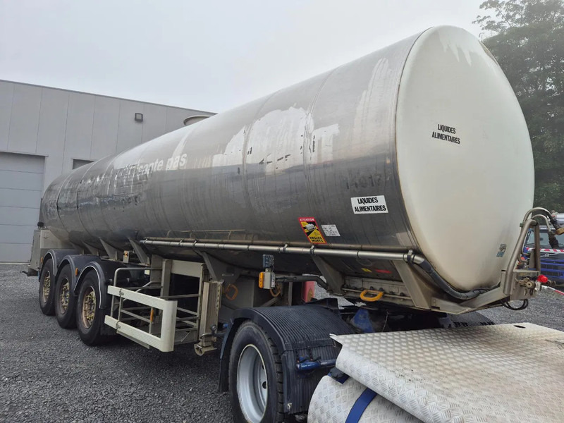 Semi-remorque citerne pour transport de lait Magyar 29000L INSULATED INOX TANK - 1 COMP: photos 7 Semi-remorque citerne pour transport de lait Magyar 29000L INSULATED INOX TANK - 1 COMP: photos 7