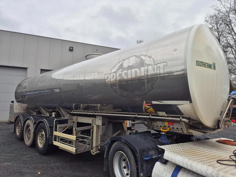 Magyar 29000L INSULATED INOX TANK - 1 COMP - HYDRAULIC PUMP - Semi-remorque citerne: photos 5 Magyar 29000L INSULATED INOX TANK - 1 COMP - HYDRAULIC PUMP - Semi-remorque citerne: photos 5