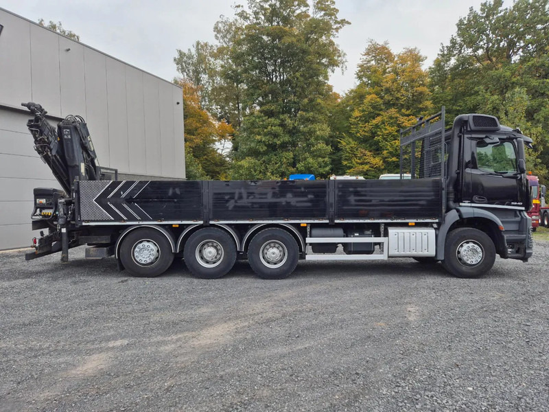 Mercedes-Benz Arocs 3240 8X4 - HIAB 166E-5 HIPRO WITH REMOTE CONTROL - ROTATOR - Camion plateau, Camion grue: photos 4 Mercedes-Benz Arocs 3240 8X4 - HIAB 166E-5 HIPRO WITH REMOTE CONTROL - ROTATOR - Camion plateau, Camion grue: photos 4