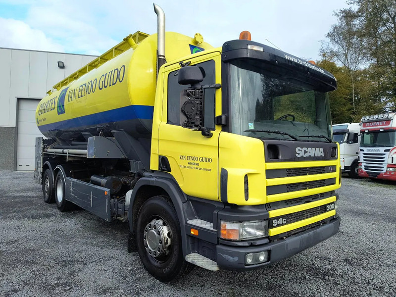 Scania 94 G.300 FOODBULK SILO - 8 COMP. - STEERING AXLE - Camion citerne: photos 3 Scania 94 G.300 FOODBULK SILO - 8 COMP. - STEERING AXLE - Camion citerne: photos 3