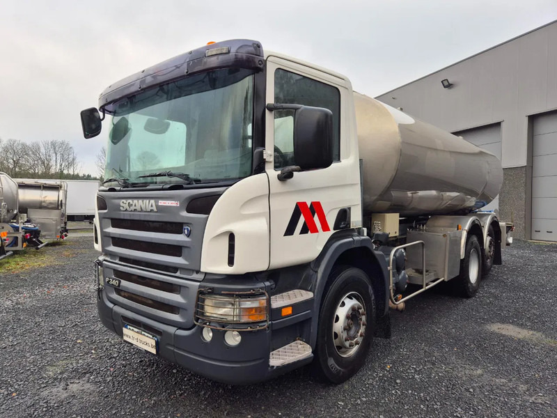 Scania P340 INSULATED INOX TANK 15000L - 1 COMP - RETARDER - Camion citerne: photos 1 Scania P340 INSULATED INOX TANK 15000L - 1 COMP - RETARDER - Camion citerne: photos 1