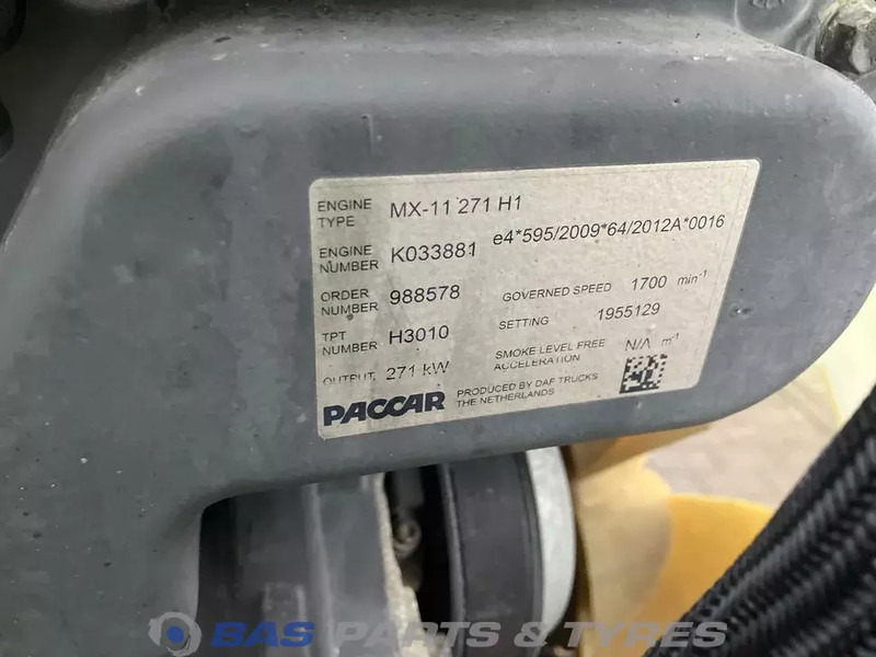 DAF CF Euro 6 Motor DAF MX11 271 H1 1972204 - Moteur pour Camion: photos 5 DAF CF Euro 6 Motor DAF MX11 271 H1 1972204 - Moteur pour Camion: photos 5