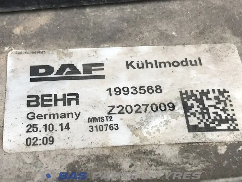 DAF XF106 Koelerpakket DAF MX13 375 H1 1909450 - Radiateur pour Camion: photos 4 DAF XF106 Koelerpakket DAF MX13 375 H1 1909450 - Radiateur pour Camion: photos 4