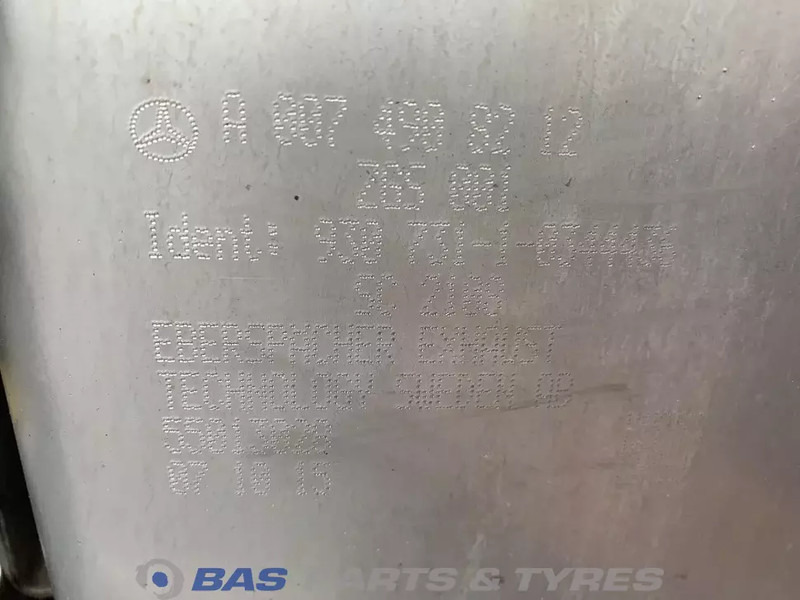 Mercedes-Benz Actros MP4 Uitlaatdemper Mercedes A 003 490 78 12 - Système d'échappement pour Camion: photos 5 Mercedes-Benz Actros MP4 Uitlaatdemper Mercedes A 003 490 78 12 - Système d'échappement pour Camion: photos 5