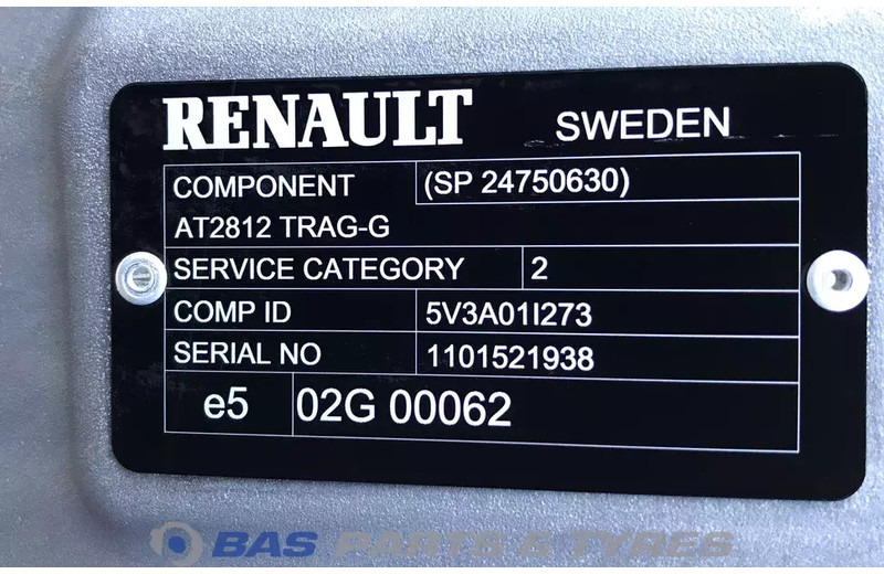 Renault T-Serie Evolution Renault AT2812G Optidrive Versnellingsbak 7420483506 - Boîte de vitesse pour Camion: photos 5 Renault T-Serie Evolution Renault AT2812G Optidrive Versnellingsbak 7420483506 - Boîte de vitesse pour Camion: photos 5