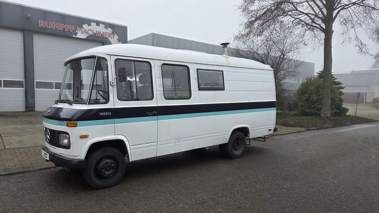 Mercedes-Benz L407 DG oldtimer camper buscamper - Fourgon aménagé: photos 1 Mercedes-Benz L407 DG oldtimer camper buscamper - Fourgon aménagé: photos 1