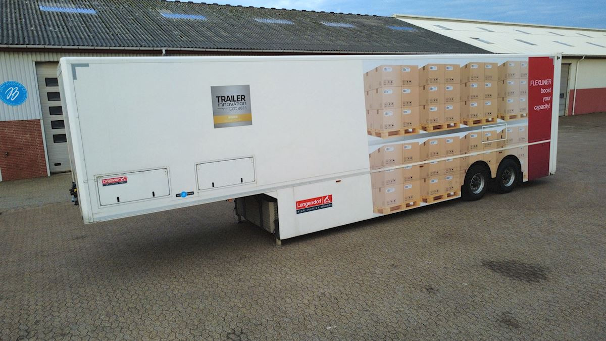 Langendorf Dobbeltstock - Semi-remorque fourgon: photos 1 Langendorf Dobbeltstock - Semi-remorque fourgon: photos 1