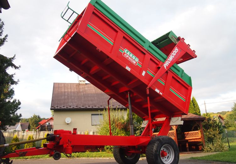 Benne agricole Przyczepa Cargo CP100M 2000 Przyczepa rolnicze wywrotka CARGO: photos 18 Benne agricole Przyczepa Cargo CP100M 2000 Przyczepa rolnicze wywrotka CARGO: photos 18