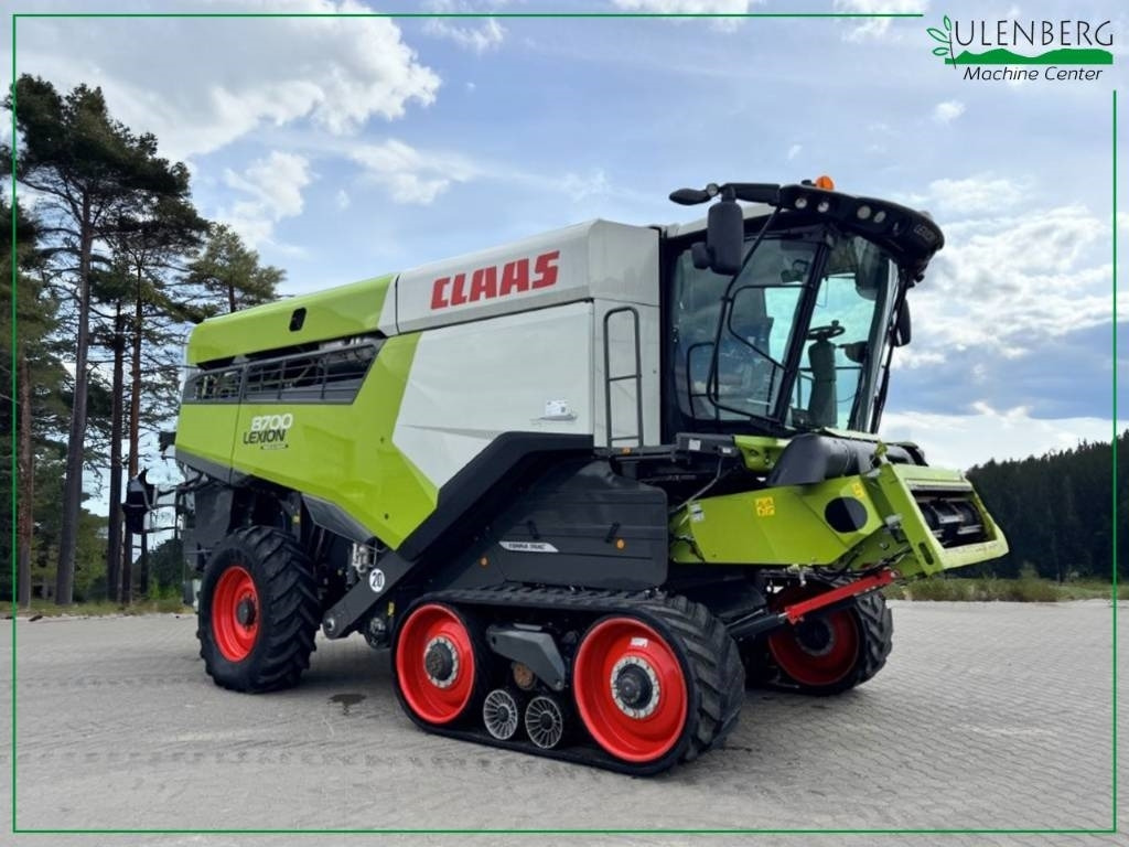 Claas Lexion 8700 Terra Trac - Moissonneuse-batteuse: photos 1 Claas Lexion 8700 Terra Trac - Moissonneuse-batteuse: photos 1