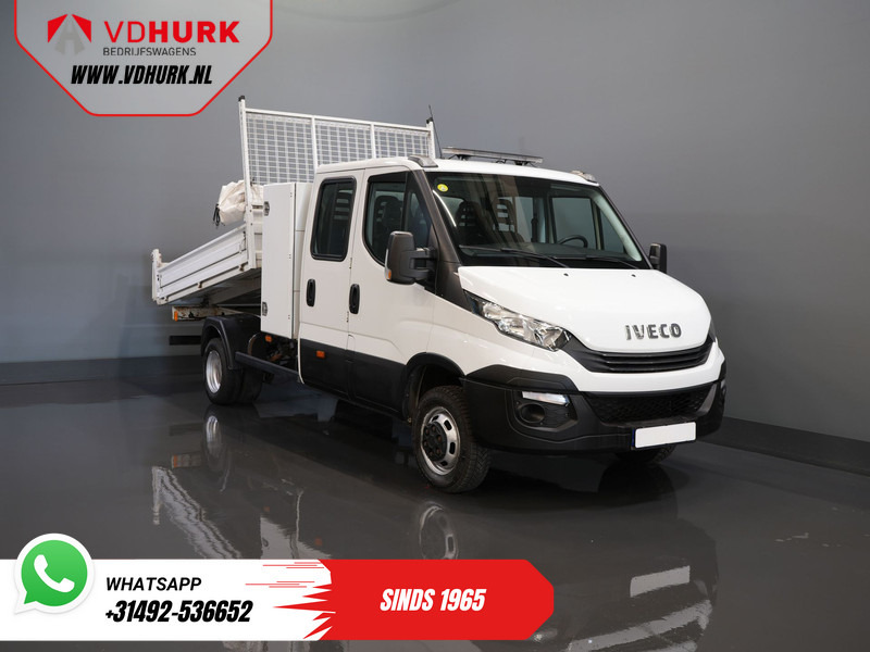 Iveco Daily 35C14D 2.3 140 pk Aut. ZF DC Dubbel Cabine 6Pers./ Kipper/ Pick Up/ Open Laadbak/ Kieper/ 3.5t Trekverm./ Dubbel Lucht/ Gev.Stoe - Utilitaire benne, Utilitaire double cabine: photos 1 Iveco Daily 35C14D 2.3 140 pk Aut. ZF DC Dubbel Cabine 6Pers./ Kipper/ Pick Up/ Open Laadbak/ Kieper/ 3.5t Trekverm./ Dubbel Lucht/ Gev.Stoe - Utilitaire benne, Utilitaire double cabine: photos 1