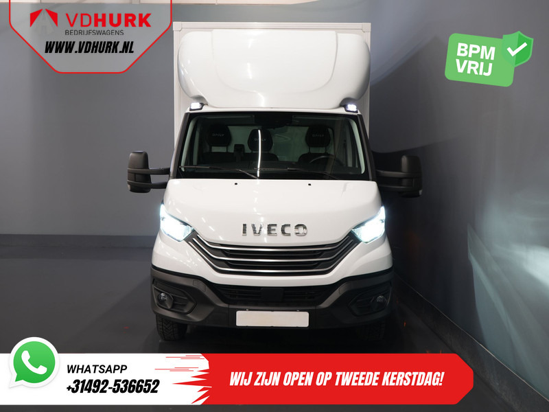 Fourgon grand volume Iveco Daily 35S18HV 3.0 Aut. ZF BPM VRIJ! Bakwagen Laadklep/ Zijdeur/ LED/ Spoiler/ 3.5T trekverm./ Gev.Stoel/ Adapt.Cruise/ Navi/ Carplay/: photos 7