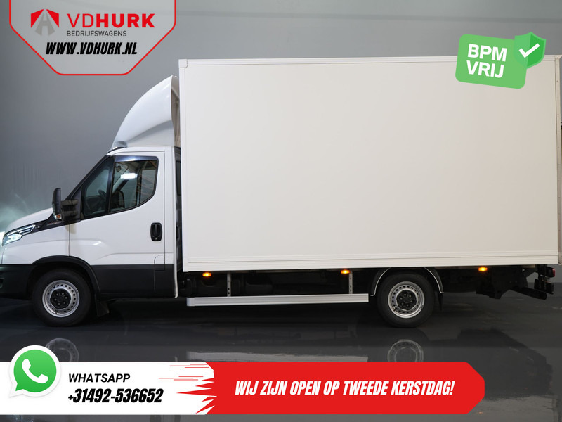 Fourgon grand volume Iveco Daily 35S18HV 3.0 Aut. ZF BPM VRIJ! Bakwagen Laadklep/ Zijdeur/ LED/ Spoiler/ 3.5T trekverm./ Gev.Stoel/ Adapt.Cruise/ Navi/ Carplay/: photos 10