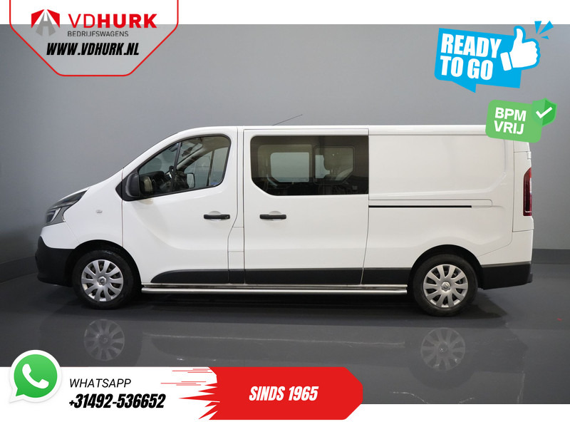 Fourgonnette, Utilitaire double cabine Renault Trafic 2.0 dCi 120 pk L2 DC Dubbel Cabine BPM VRIJ! Ready2Go LED/ 2x schuifdeur/ Sidebars/ Carplay/ Climate/ Camera/ PDC/ Cruise/ Trekh: photos 9