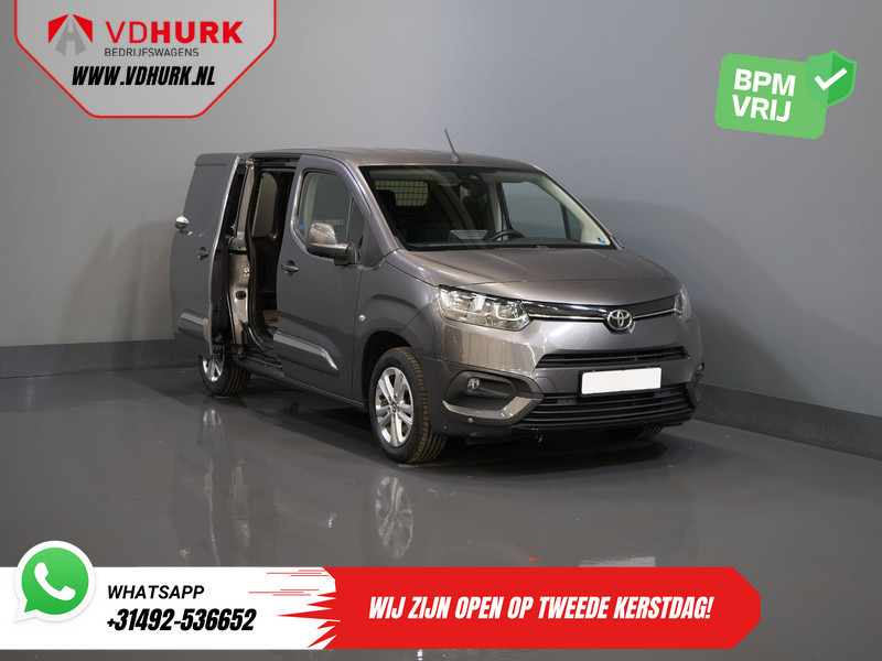 Toyota PROACE CITY 1.2 Turbo 130 pk Aut. BENZINE 3Pers./ Stoelverw./ Climate/ Keyless/ Carplay/ Cruise/ PDC/ Trekhaak - Fourgonnette: photos 1 Toyota PROACE CITY 1.2 Turbo 130 pk Aut. BENZINE 3Pers./ Stoelverw./ Climate/ Keyless/ Carplay/ Cruise/ PDC/ Trekhaak - Fourgonnette: photos 1