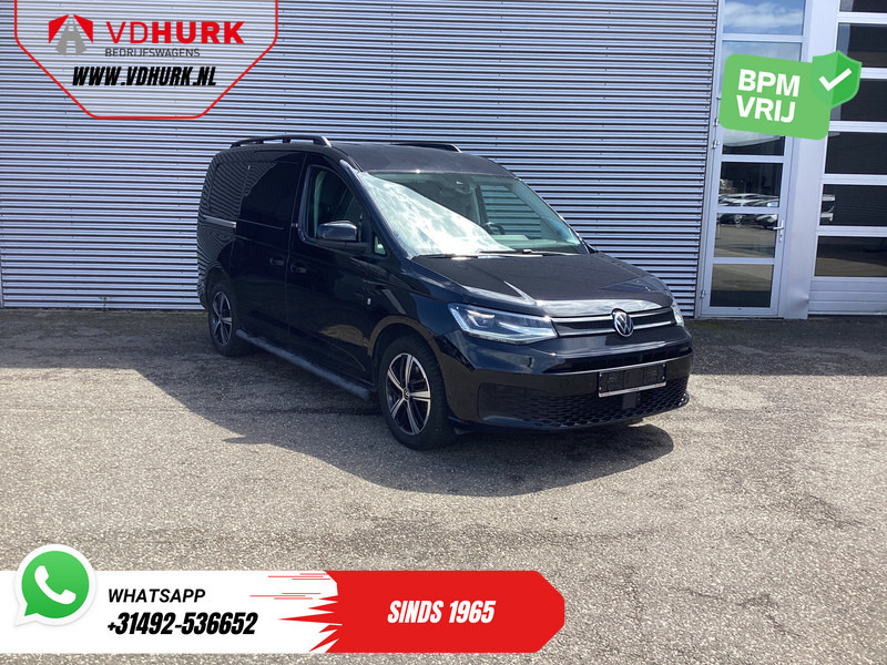 Fourgonnette Volkswagen Caddy Cargo Maxi 2.0 TDI 125 pk DSG Aut. Black Edition BPM VRIJ! LED/ Adapt.Cruise/ Leder/ Standkachel/ Stoelverw./ Navi/ Carplay/ Camera/ PDC/ L: photos 1