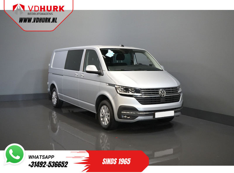 Volkswagen Transporter T6.1 2.0 TDI 150 pk DSG Aut. L2 DC Dubbel Cabine Highline BPM VRIJ! Adapt.Cruise/ LED/ 2xSchuifdeur/ Standkachel/ Carplay/ Stoel - Fourgonnette, Utilitaire double cabine: photos 1 Volkswagen Transporter T6.1 2.0 TDI 150 pk DSG Aut. L2 DC Dubbel Cabine Highline BPM VRIJ! Adapt.Cruise/ LED/ 2xSchuifdeur/ Standkachel/ Carplay/ Stoel - Fourgonnette, Utilitaire double cabine: photos 1
