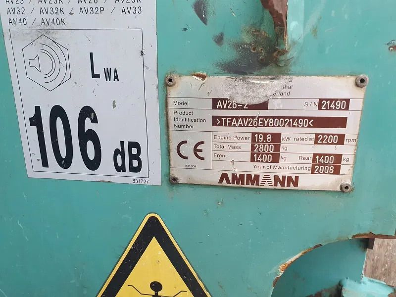 Ammann Ammann AV 26.2 - Compacteur: photos 5 Ammann Ammann AV 26.2 - Compacteur: photos 5