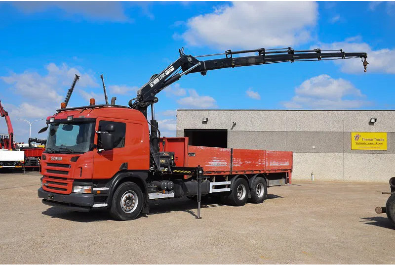 Scania P 380 HIAB 222 C - Camion grue: photos 1 Scania P 380 HIAB 222 C - Camion grue: photos 1