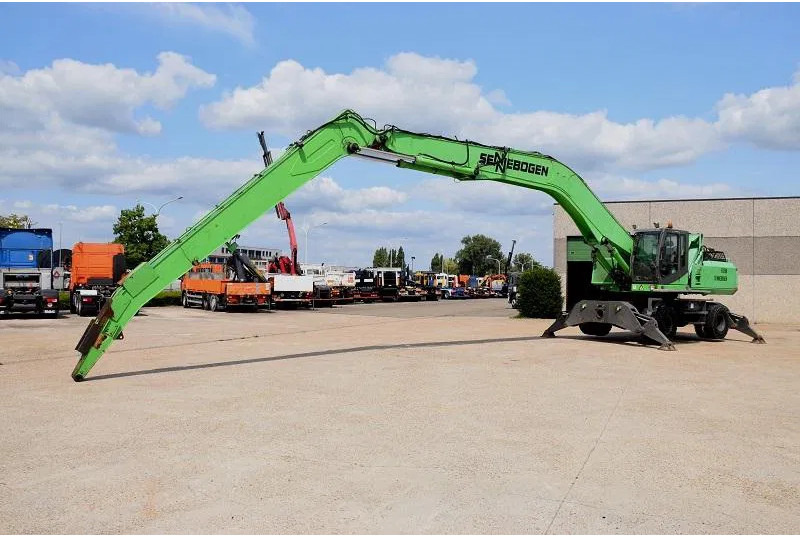 Sennebogen 835M - Pelle sur pneus: photos 4 Sennebogen 835M - Pelle sur pneus: photos 4