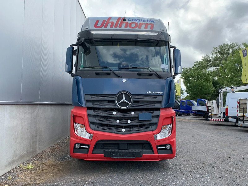 Mercedes-Benz Actros 2548 6X2 + Aanhanger*Palfinger crane*Cruise control*Airco* - Camion à rideaux coulissants, Camion grue: photos 3 Mercedes-Benz Actros 2548 6X2 + Aanhanger*Palfinger crane*Cruise control*Airco* - Camion à rideaux coulissants, Camion grue: photos 3