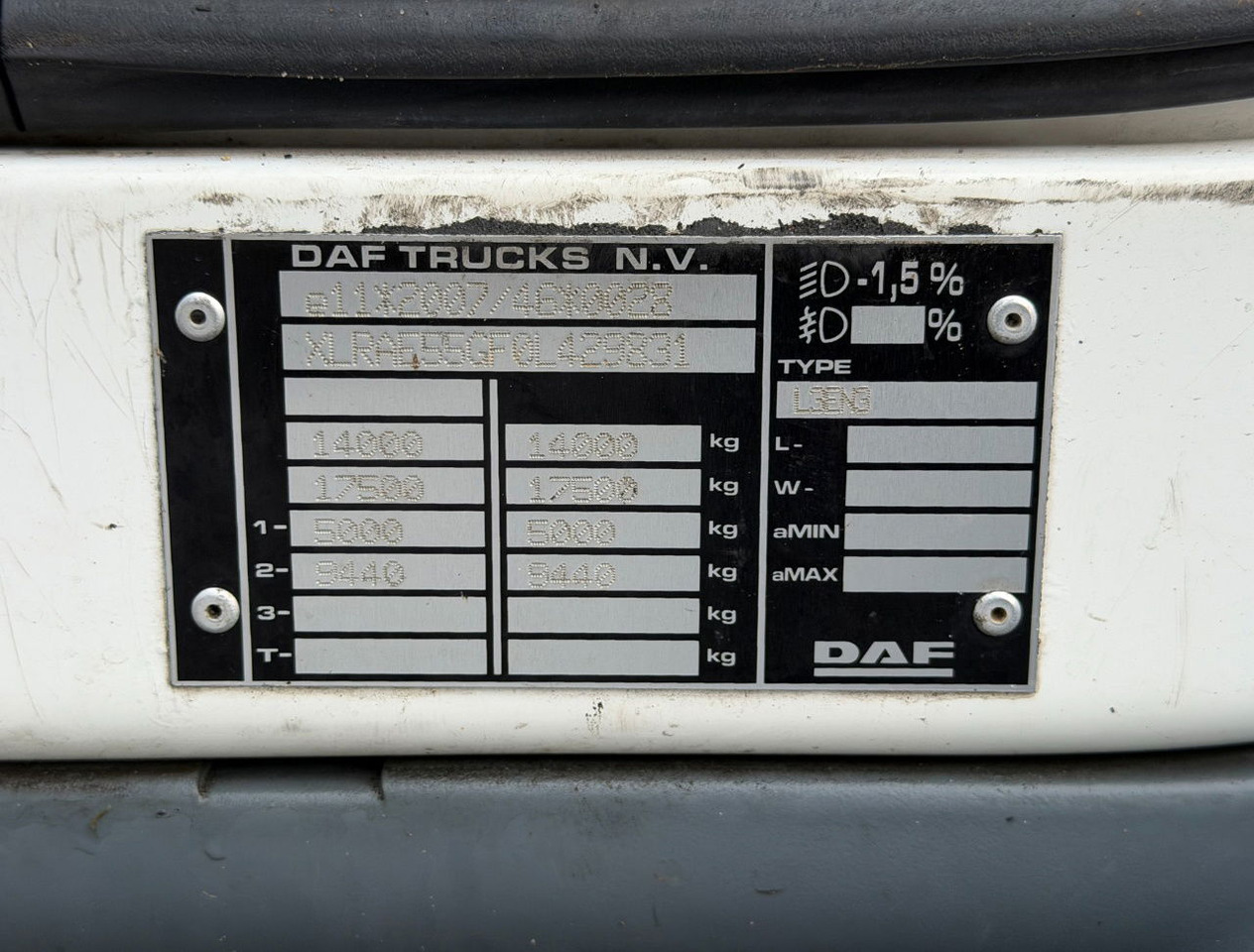 Camion fourgon DAF LF 55.250 Euro 5 Schuster BOX 720x250x280 CM Inside Airco Tail Lift: photos 24