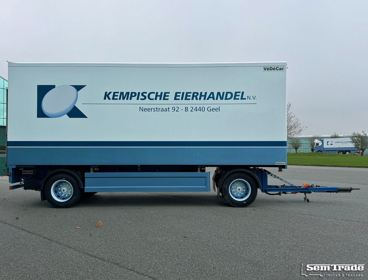 Groenewegen DRA-10-10-2 VéDéCar Isolated BOX BPW Axles Disc Brakes Tail Lift NEW Condition - Remorque fourgon: photos 5 Groenewegen DRA-10-10-2 VéDéCar Isolated BOX BPW Axles Disc Brakes Tail Lift NEW Condition - Remorque fourgon: photos 5