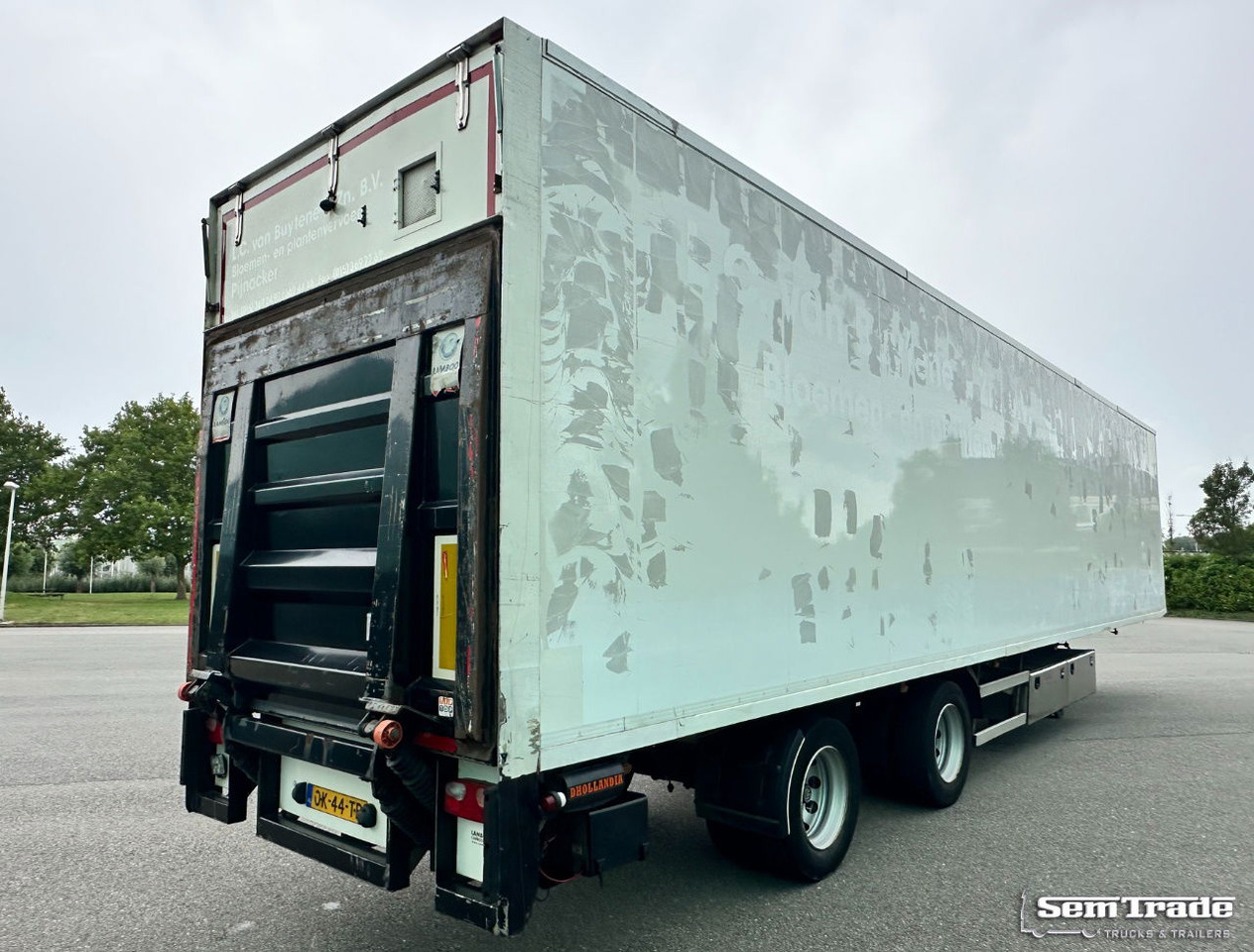 Lamboo T03 Isolated BOX + Heater Steering Axle Lift Axle Tail Lift NL-Trailer - Semi-remorque fourgon: photos 4 Lamboo T03 Isolated BOX + Heater Steering Axle Lift Axle Tail Lift NL-Trailer - Semi-remorque fourgon: photos 4
