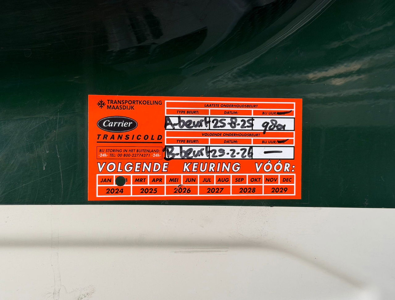 Camion frigorifique Scania S450 Full AIR Retarder VAN Beurden Isolated BOX Hydrarolls TRS Cooling NL-Truck: photos 23 Camion frigorifique Scania S450 Full AIR Retarder VAN Beurden Isolated BOX Hydrarolls TRS Cooling NL-Truck: photos 23