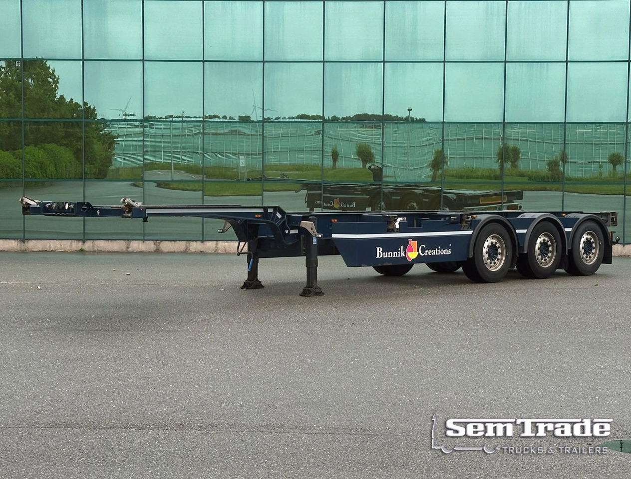 Schmitz Cargobull SCF 24 G LX Back Slider Disc Brakes Lift Axle TOP Condition NL - Semi-remorque porte-conteneur/ Caisse mobile: photos 1 Schmitz Cargobull SCF 24 G LX Back Slider Disc Brakes Lift Axle TOP Condition NL - Semi-remorque porte-conteneur/ Caisse mobile: photos 1