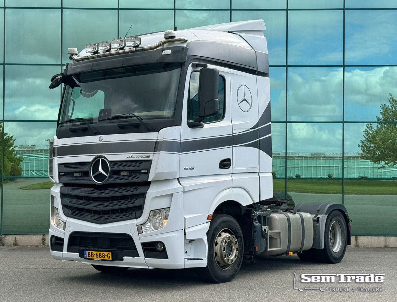 Mercedes-Benz Actros 1945 382.000 KM PTO + Hydraulics TOP Condition - Tracteur routier: photos 1 Mercedes-Benz Actros 1945 382.000 KM PTO + Hydraulics TOP Condition - Tracteur routier: photos 1