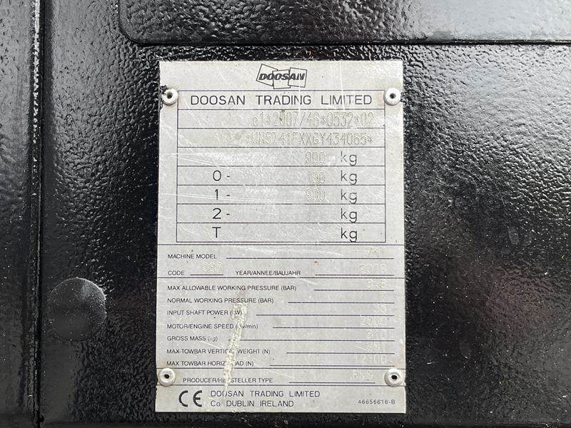 Doosan 7 / 41 - N - Compresseur d'air: photos 5 Doosan 7 / 41 - N - Compresseur d'air: photos 5