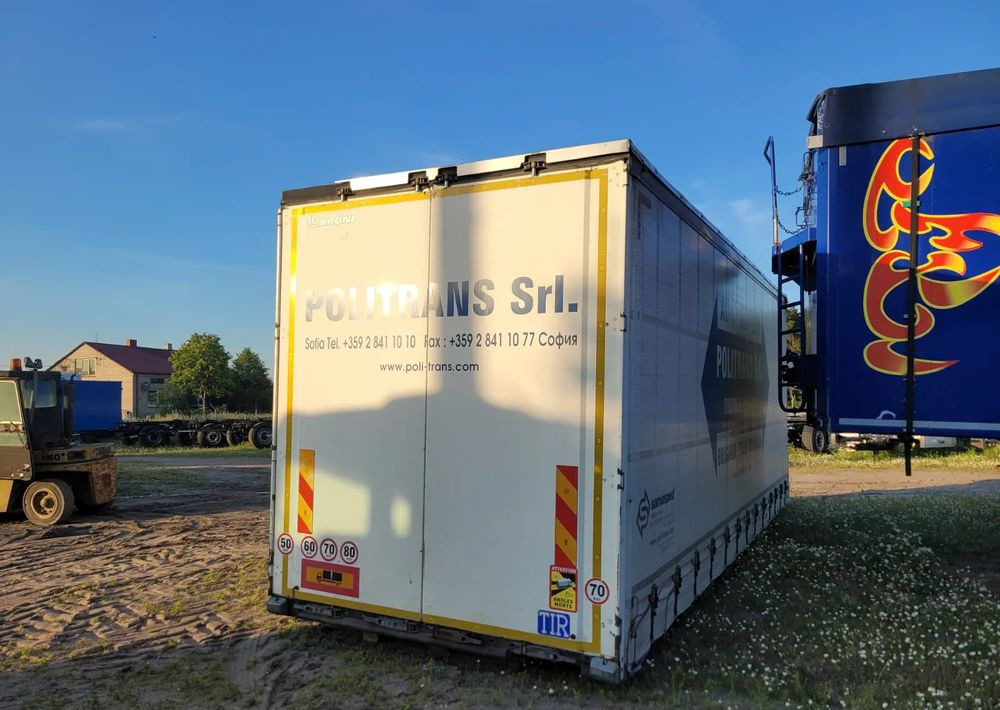 Krone Zabudowa Firanka - Carrosserie bâchee: photos 1 Krone Zabudowa Firanka - Carrosserie bâchee: photos 1