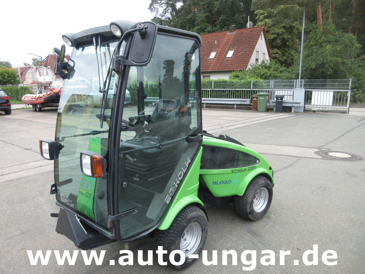Egholm 2200 T Moduloflex 4x4 Knicklenkung Baujahr 2009 Daihatsu DM950 Diesel - Tracteur communal: photos 3 Egholm 2200 T Moduloflex 4x4 Knicklenkung Baujahr 2009 Daihatsu DM950 Diesel - Tracteur communal: photos 3