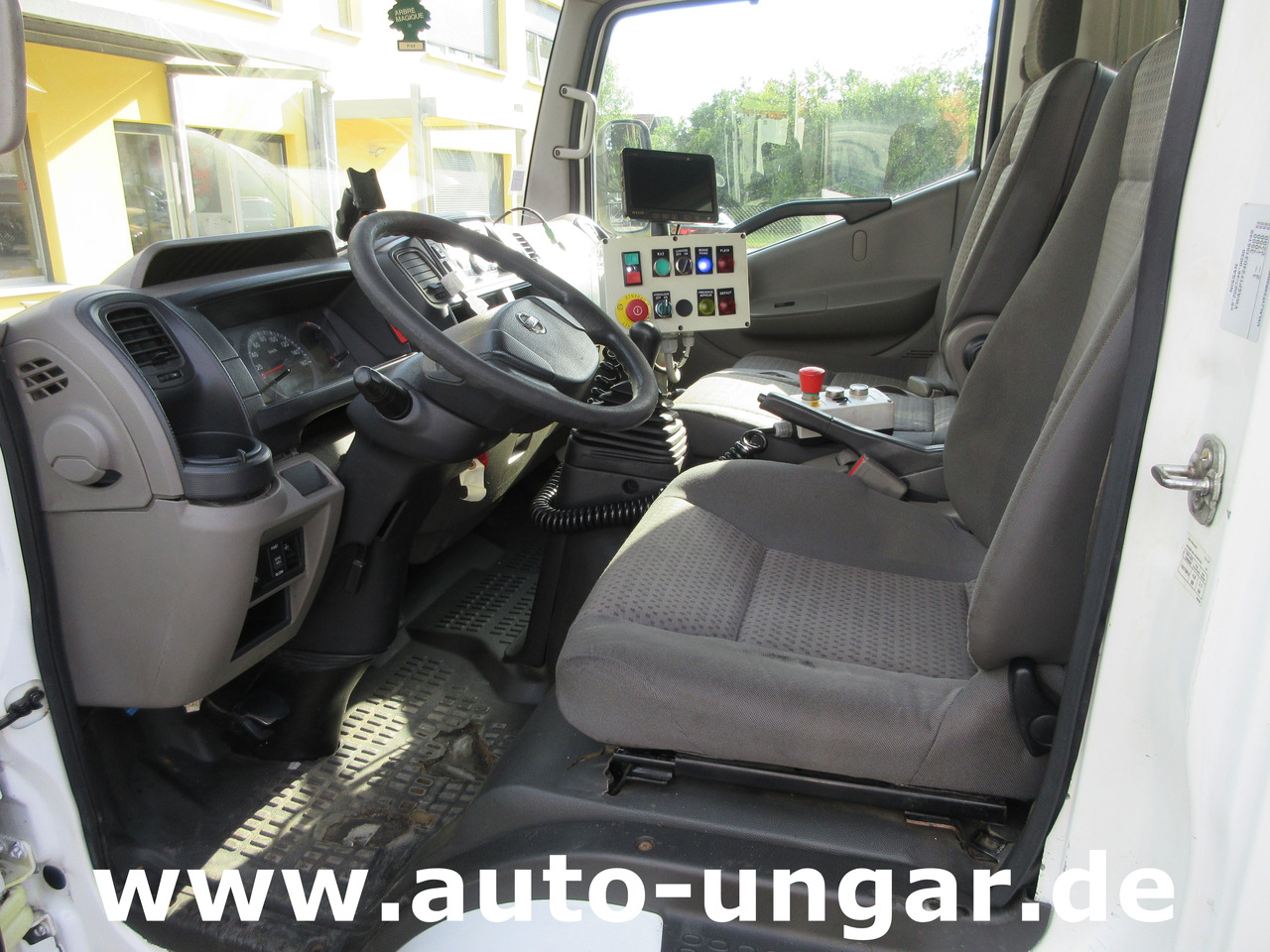 Benne à ordures ménagères Nissan Cabstar 35.14 Mecagil Lebon Müllwagen BOM Garbage Truck 3.500kg: photos 8