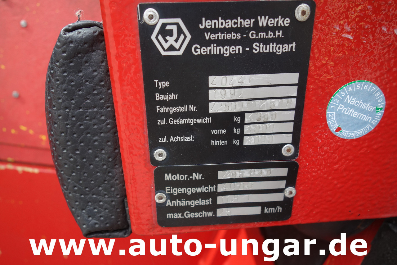 Tracteur à bagages ROFAN ZD44F Jenbacher Pushback  Pull - Tractor GSE Gepäckschlepper Industrieschlepper: photos 19