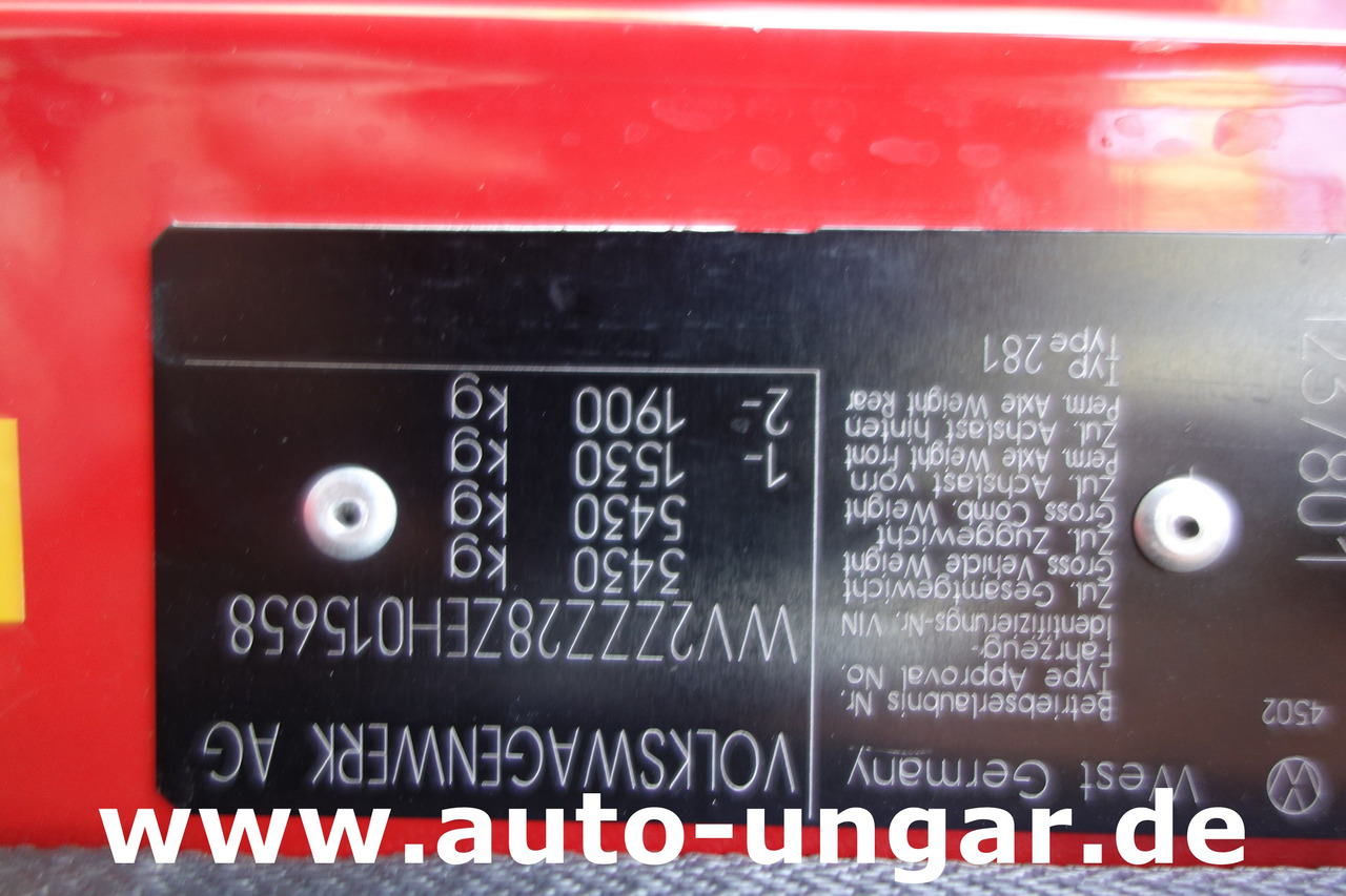 Fourgonnette VOLKSWAGEN VW LT 31 Typ 281 TSF Tragkraftspritzenfahrzeug Feuerwehr: photos 14