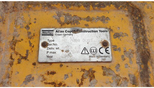 Atlas-Copco (Epiroc) HB 7000 Dust Protection (DP) orig.repas! - Marteau hydraulique pour Engins de chantier: photos 3 Atlas-Copco (Epiroc) HB 7000 Dust Protection (DP) orig.repas! - Marteau hydraulique pour Engins de chantier: photos 3