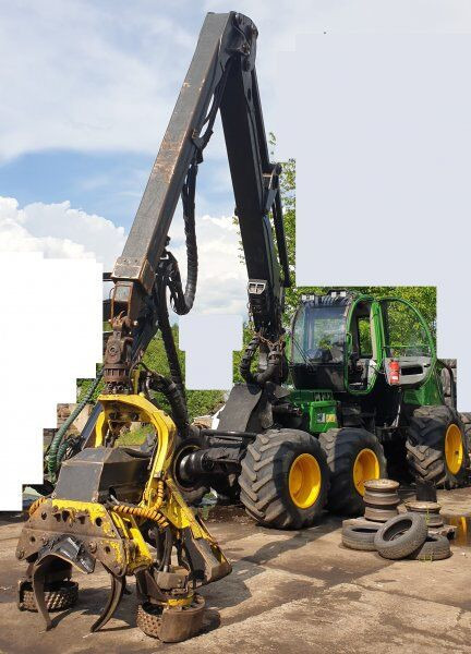 John Deere 1270E 6W - Abatteuse: photos 2 John Deere 1270E 6W - Abatteuse: photos 2