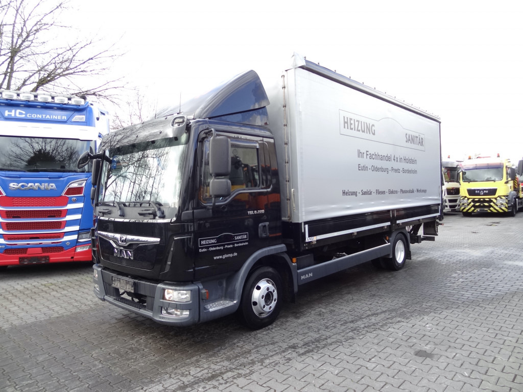 MAN TGL 8.220 BL - Camion à rideaux coulissants: photos 1 MAN TGL 8.220 BL - Camion à rideaux coulissants: photos 1